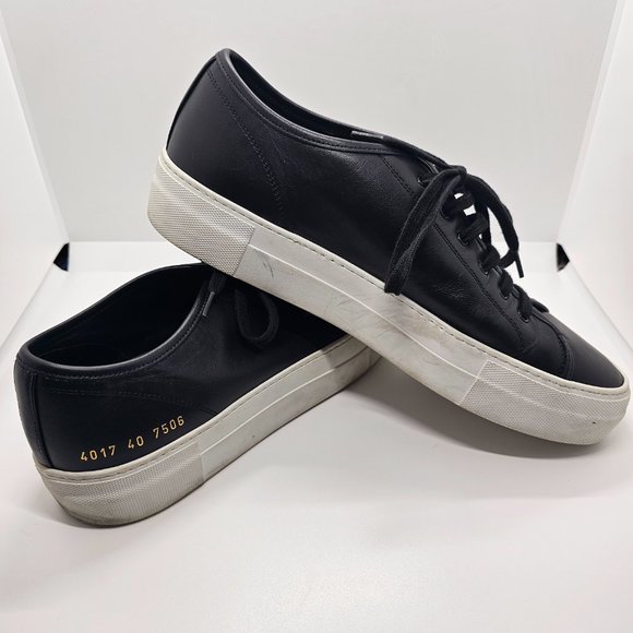 Common Projects Women's Leather Sneakers US Size 9 - Picture 2 of 8